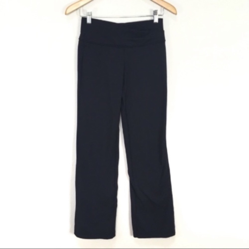 Lululemon Astro Solid‎ Black Yoga Pants Women’s Size 6